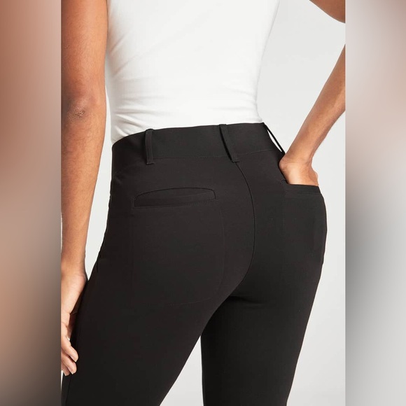 Betabrand Two-Pocket Dress Pant Yoga stretch Bootcut women’s medium petite - Picture 4 of 14